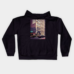 SoHo Street Buildings Manhattan New York City Kids Hoodie